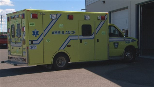 Une ambulance
