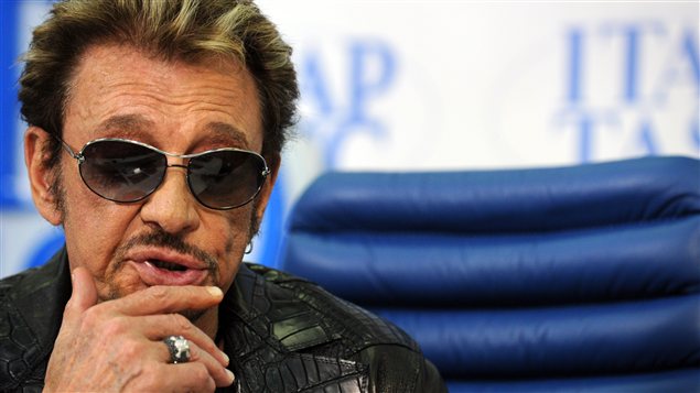 Johnny Hallyday à Moscou le 29 mai 2012