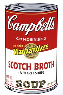 L'une des oeuvres d'Andy Warhol