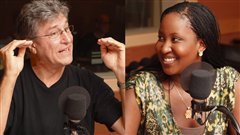 Mario Masson et Khady Beye  �Radio-Canada/Marie-Sandrine Auger