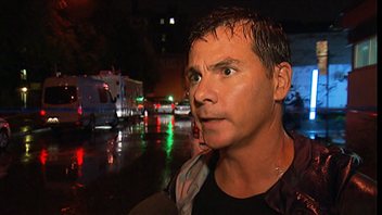 Le caméraman de Radio-Canada, Martin Bouffard, relate ce qu'il a vu et entendu avec émotion.