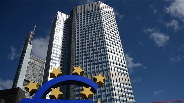 Les bureaux de la BCE à Francfort, en Allemagne