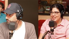Olivier Robillard-Laveaux et Catherine Voyer-Léger | © Radio-Canada / Philippe Couture Olivier Robillard-Laveaux et Catherine Voyer-Léger | © Radio-Canada / Philippe Couture