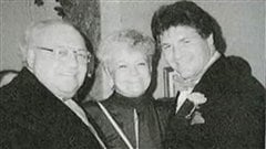 L'ancien président de la FTQ Louis Laberge en compagnie de Tony Accurso