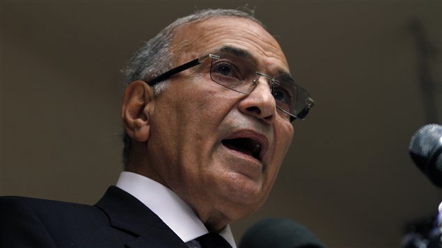 L'ex-premier ministre d'Hosni Moubarak et ex-candidat à la présidentielle de juin 2012, Ahmad Chafic.