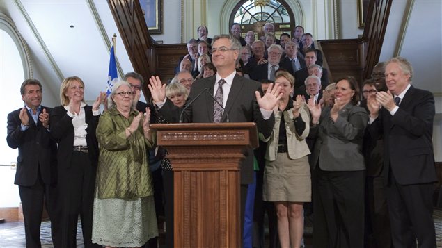 Jean-Marc Fournier, chef par intérim du PLQ