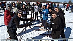 Des participants � la Gatineau Loppet.