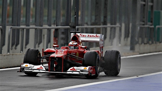 Jules Bianchi à Magny-Cours