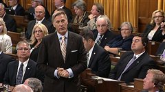 Le ministre conservateur Maxime Bernier