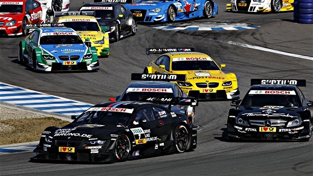 Bruno Spengler en course