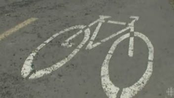 Une piste cyclable