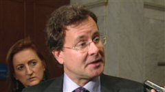 Le ministre de la Justice, Bertrand Saint-Arnaud