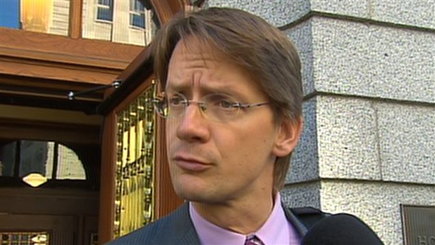 Le ministre des Transports et des Affaires municipales, Sylvain Gaudreault