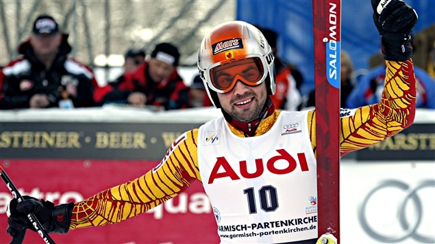 François Bourque à Garmisch en 2005