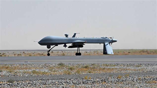 Un drone américain, à Kandahar (archives)