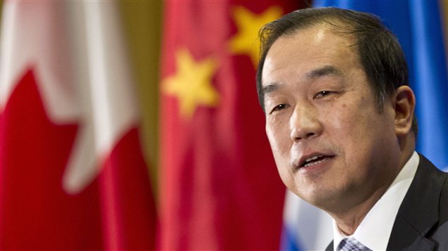 L'ambassadeur de la Chine au Canada, Zhang Junsai (archives)