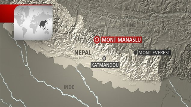 Le mont Manaslu, au Népal