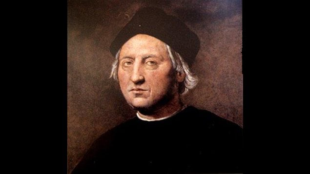 Portrait posthume de Christophe Colomb peint par Ridolfo Ghirlandaio