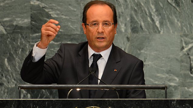 Fran�ois Hollande � l'ONU