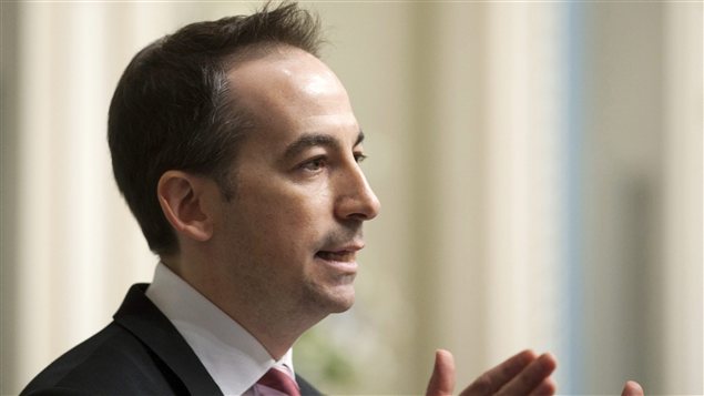 Nicolas Girard's new job has a much higher salary than his old position as the MNA for the Montreal riding of Gouin.