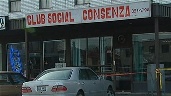 La façade du club social Consenza