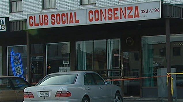 La façade du Club social Consenza