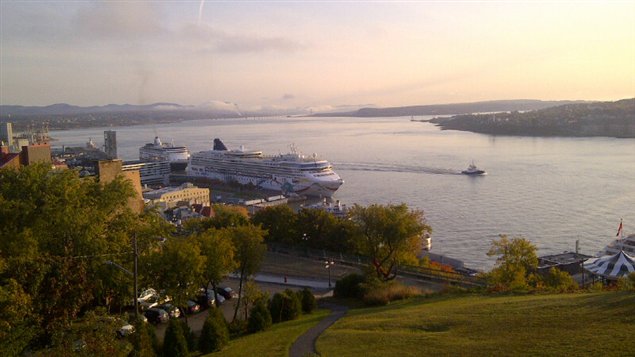 Cinq navires sont attendus vendredi dans le port de Québec.