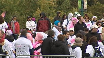 À Québec, on célèbre cette année les 10 ans de la Course à la vie.