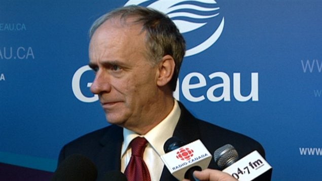 Le maire de Gatineau, Marc Bureau