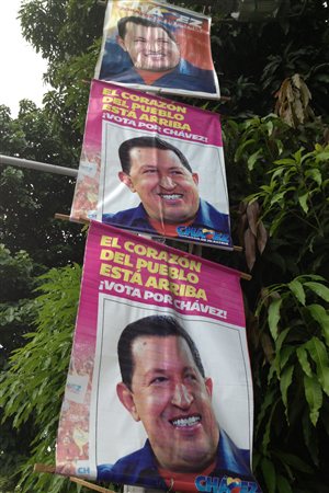 Affiches d'Hugo Chavez