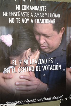 Affiche d'Hugo Chavez