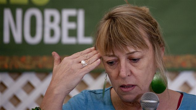 La militante et Nobel de la paix (1997) Jody Williams