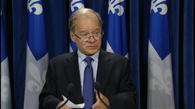 Raymond Bachand, député libéral et critique en matière de finances