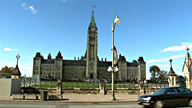 Le Parlement d'Ottawa.