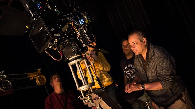 Jean-Pierre Jeunet en tournage à Montréal