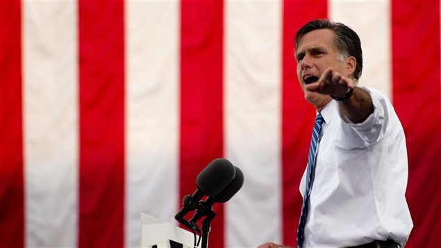 Mitt Romney à Lebanon, en Ohio