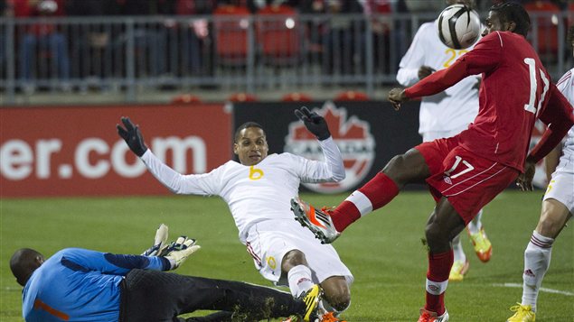 Le match de qualification pour la Coupe du monde qui a opposé le Canada à Cuba, vendredi.