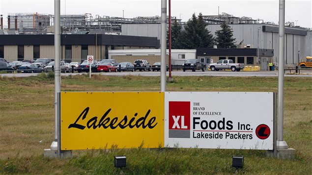 L'usine de XL Foods à Brooks, en Alberta
