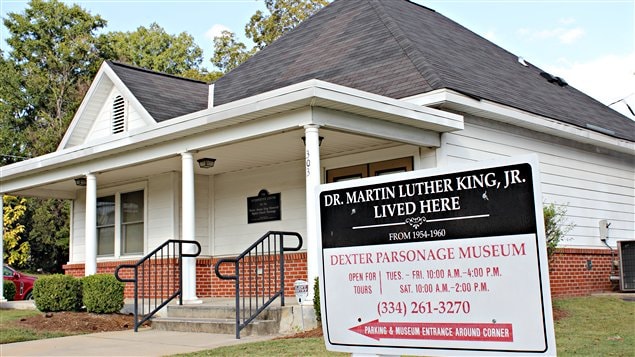La maison où a vécu Martin Luther King.