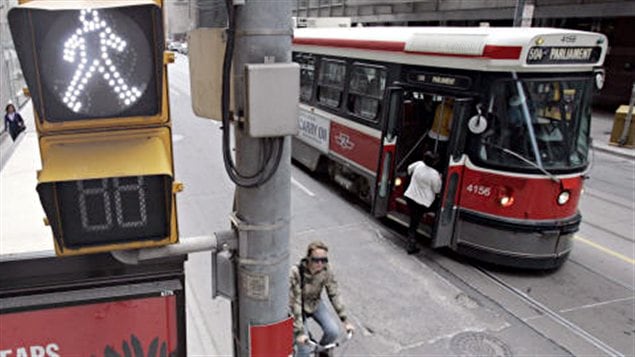Tramway à Toronto