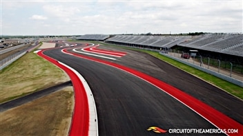 Le circuit F1 d'Austin au Texas