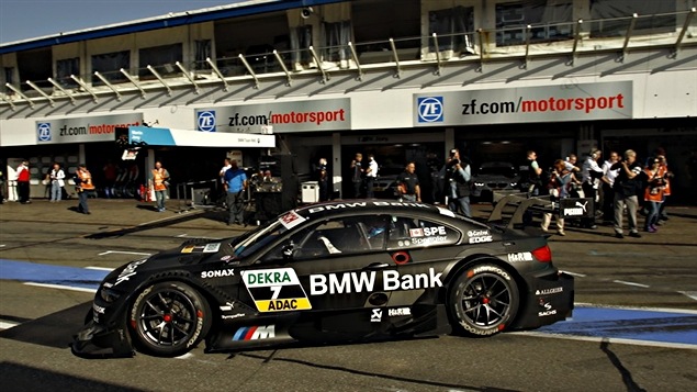 Bruno Spengler lors des essais libres à Hockenheim