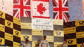Bruno Spengler sur le podium d'Hockenheim