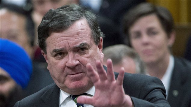 Le ministre des Finances, Jim Flaherty, à la Chambre des Communes