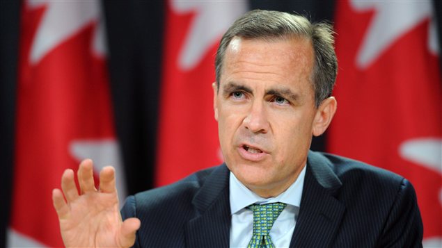 Le gouverneur de la Banque du Canada, Mark Carney