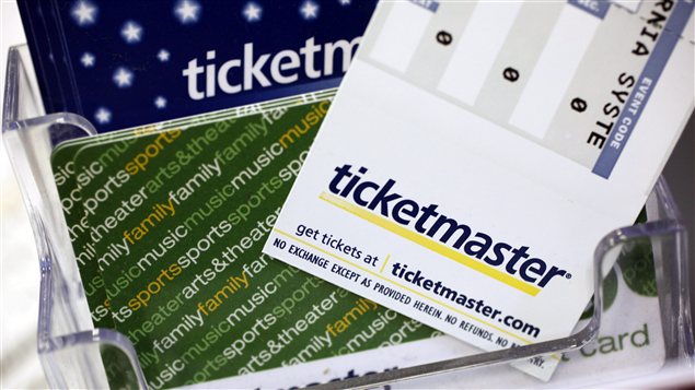 Billet de Ticketmaster