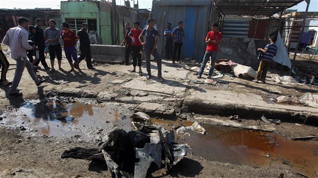 Une explosion dans un marché en plein air de Bagdad fait au moins cinq morts.