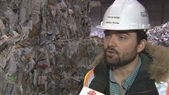 Mathieu Fournier, conseiller en environnement à la Ville de Québec