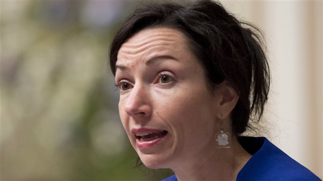 La ministre des Ressources naturelles du Québec, Martine Ouellet