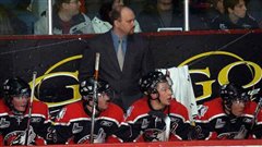 L'entra�neur-chef des Hukies de Rouyn-Noranda, Andr� Tourigny (archives)